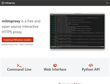 Tablet Screenshot of mitmproxy.org
